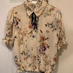 Floral blouse